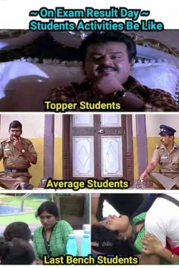 These are some jolly memes on +2 exam result.