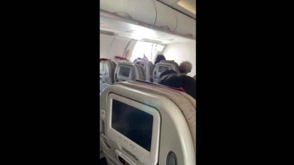  What happens as a Passenger Opens Emergency Exit Mid-Air