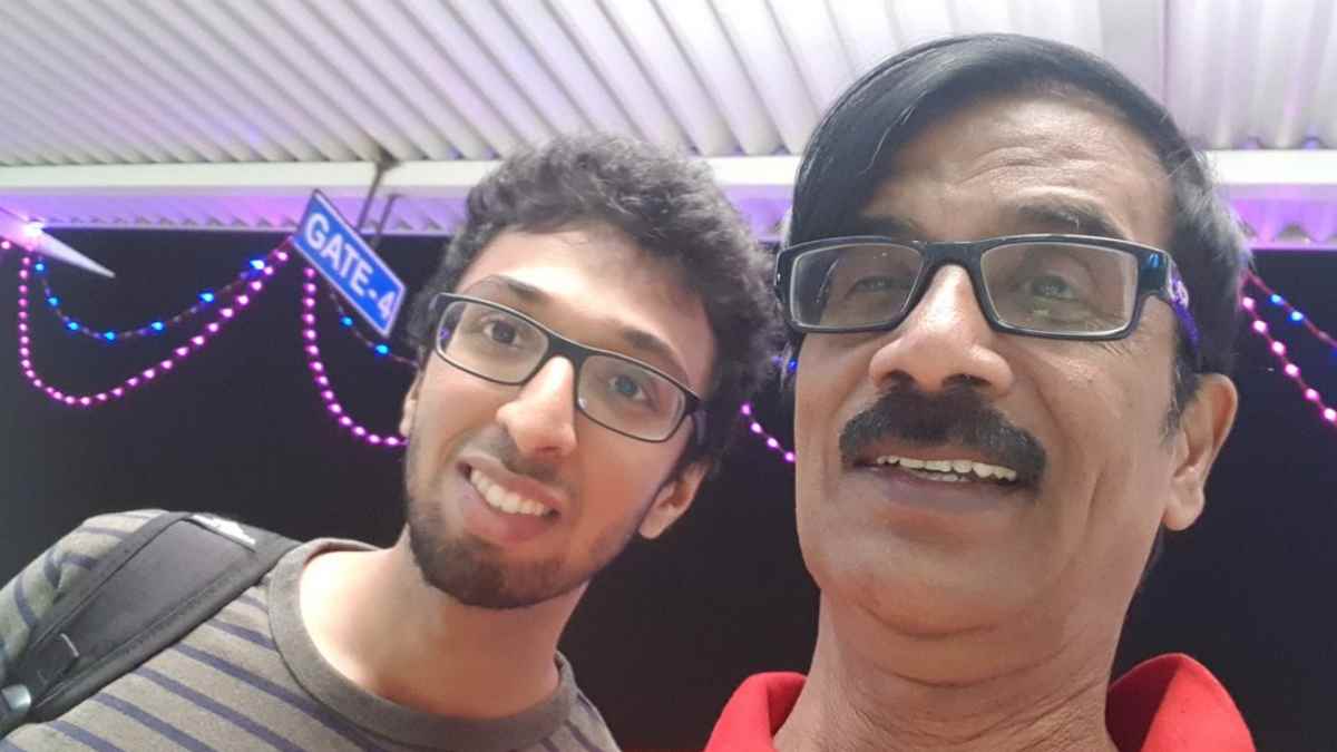 A last minute video taken by actor Mano bala with his son was released