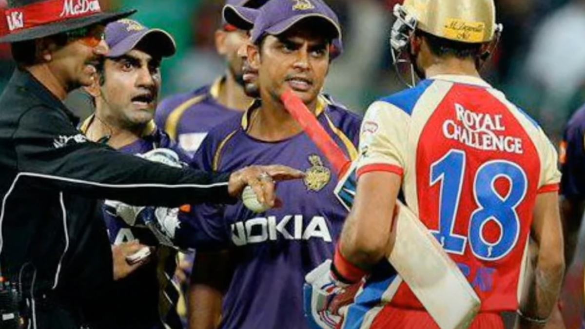 10 years of war between Kohli and Gambhir in IPL - Flashback of 2013 Clash 10 years of war between Kohli and Gambhir in IPL - Flashback of 2013 Clash