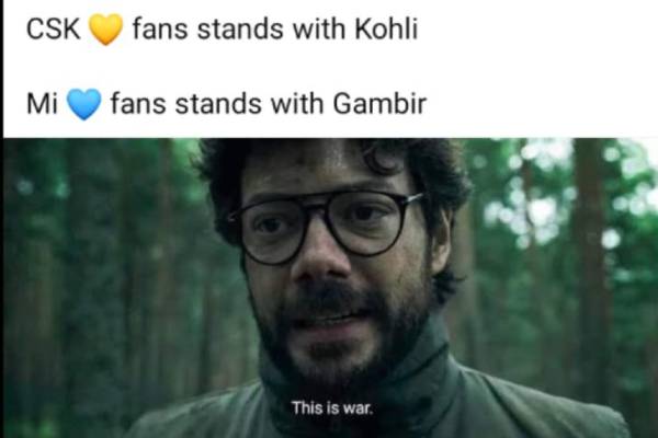 IPL 2023 : Funny memes Collection on Kohli vs Gambhir fight