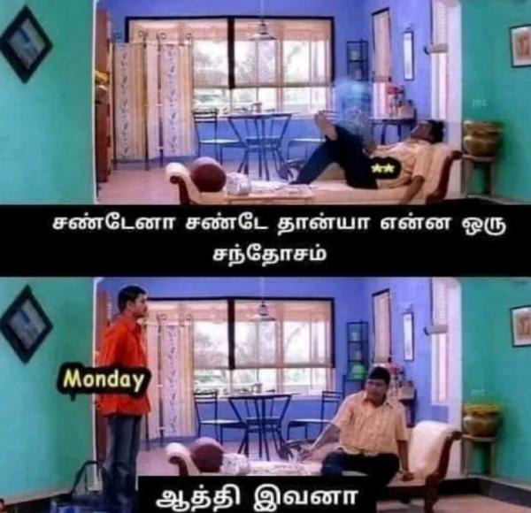 Funny memes collections on monday work mode