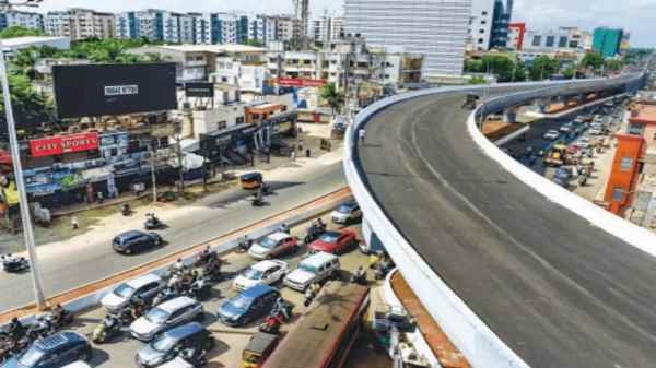 Chennai Velachery bridge downstairs to be decored for 2 crore rupees 
