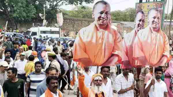 BJP is leading in majority of seats in Uttar Pradeshs local body polls BJP is leading in majority of seats in Uttar Pradeshs local body polls