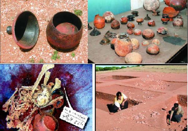 Adichanallur is the first archaeological site in Tamil Nadu where gold was excavated