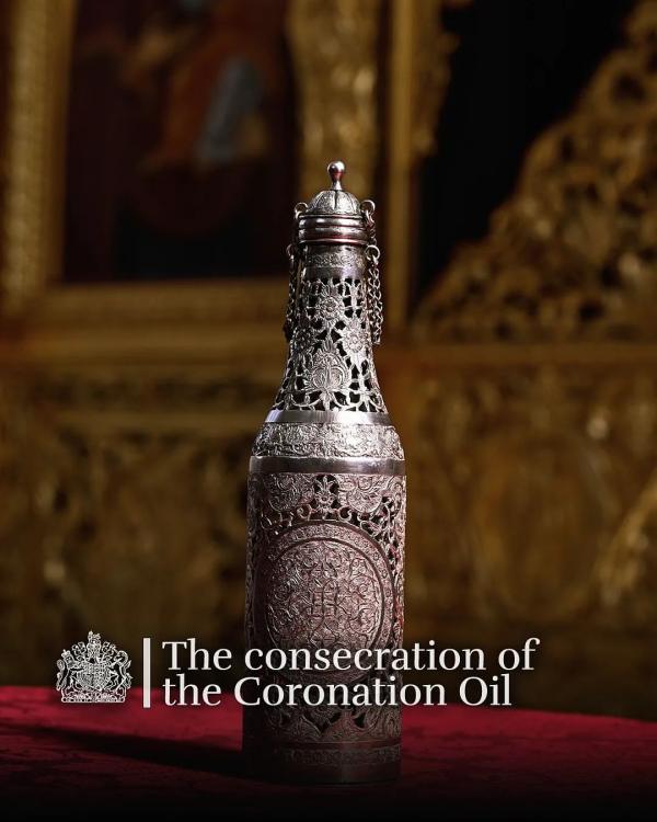 Do you know what is called Holy Chrism oil which is to be applied for King Charles? Do you know what is called Holy Chrism oil which is to be applied for King Charles?