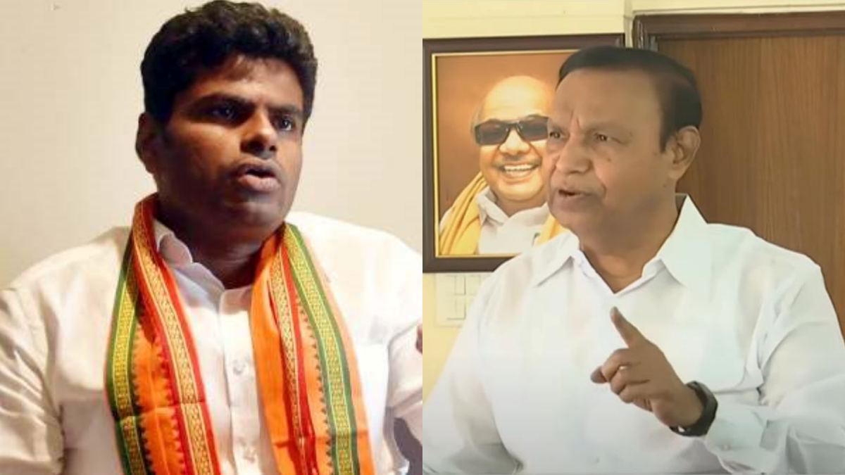 DMK MP TR tr baalu has filed a defamation case against Tamil Nadu BJP president Annamalai DMK MP TR tr baalu has filed a defamation case against Tamil Nadu BJP president Annamalai