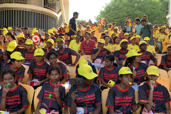 Udhayanidhi Stalin has gone all the way to watch the poor children of his constituency watch IPL matches