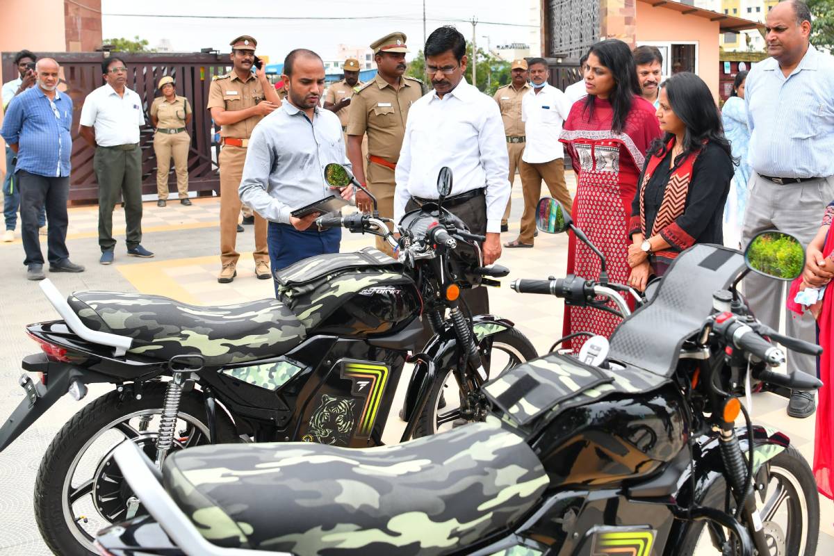  E bikes to be provided for forest guards in Tamilnadu 