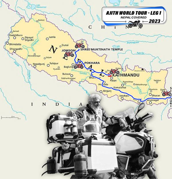 See how Actor Ajith Kumar has gone all over India ? Suresh Chandra said good news 