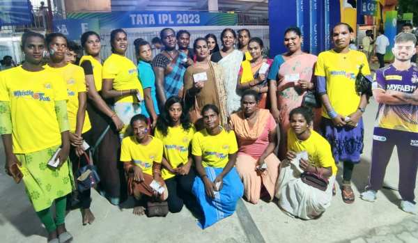 Minister Udhayanidhi Stalin made transgenders watch MI vs lucknow IPL match in Chennai