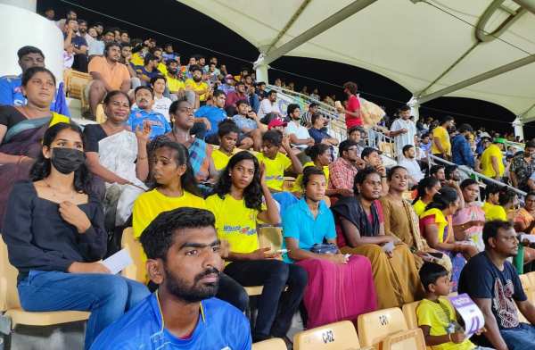 Minister Udhayanidhi Stalin made transgenders watch MI vs lucknow IPL match in Chennai