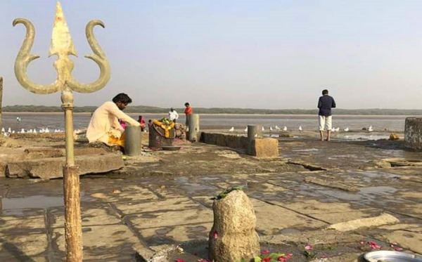 Gujarat Sea Temple- Bhavnagar Nishkalank Mahadev Temple 