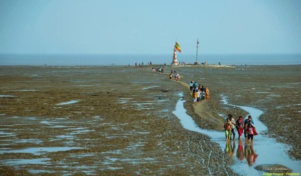 Gujarat Sea Temple- Bhavnagar Nishkalank Mahadev Temple 