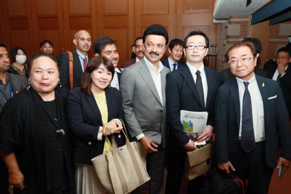 Chief Minister Stalin has praised Japans Osaka as a city where wonderful food is available Chief Minister Stalin has praised Japans Osaka as a city where wonderful food is available