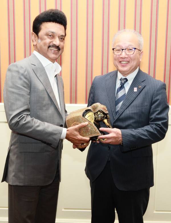 Chief Minister Stalin has praised Japans Osaka as a city where wonderful food is available Chief Minister Stalin has praised Japans Osaka as a city where wonderful food is available