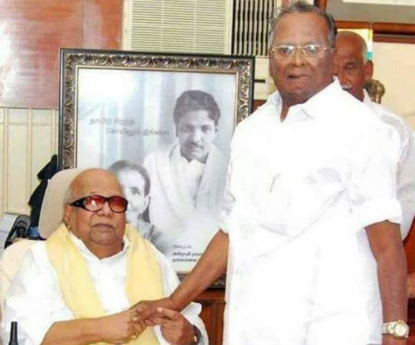 Stalin has given the name Mathiarasan to the great-grandson of DMK senior leader late KO.C. Mani. 