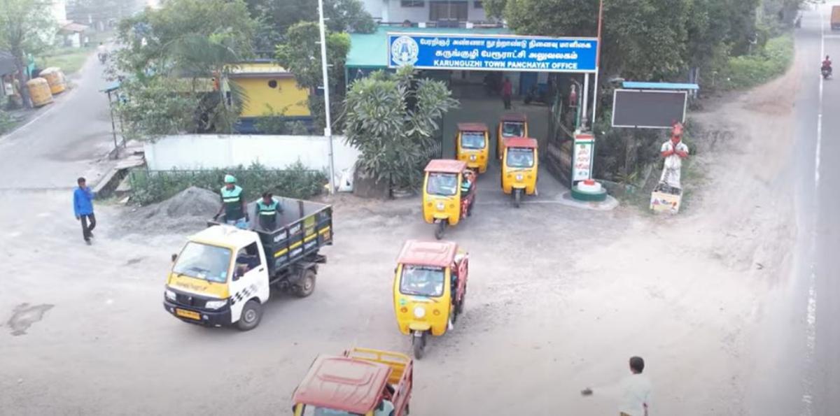 Chengalpattu district’s Karunguzhi named model town panchayat for solid waste management