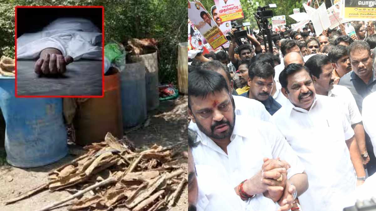 Hooch liquor is running like river in Tamil nadu, says Edappadi Palanisamy after meets Governor Hooch liquor is running like river in Tamil nadu, says Edappadi Palanisamy after meets Governor