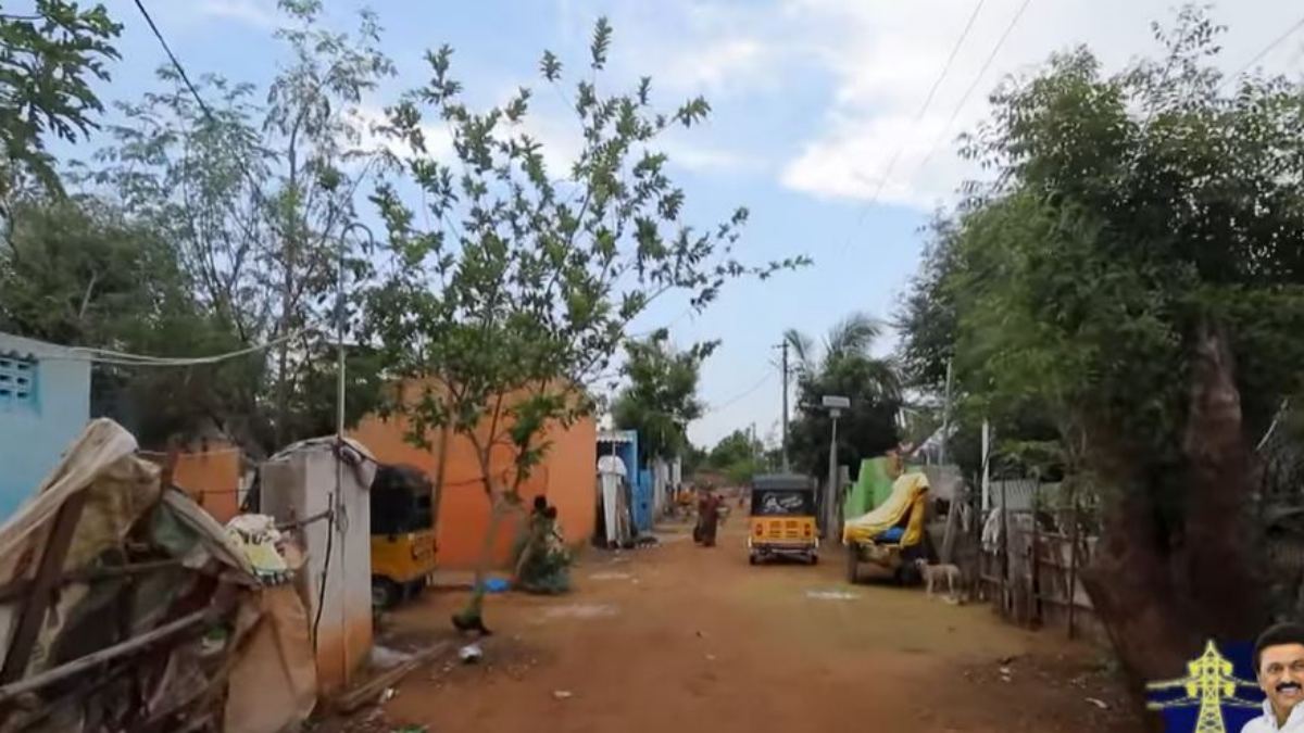 For the first time, the people of Narikuravar living in Madhavaram Assembly constituency have got electricity in their homes.