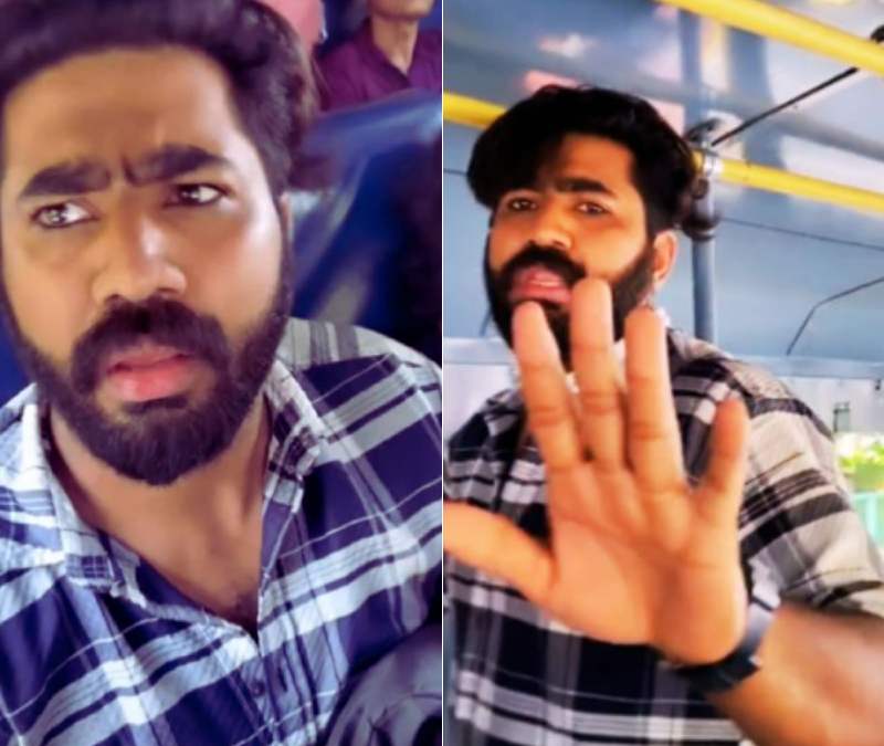 Kerala actress took video of a man who groped her, exposed his genitals and masturbates in a bus 