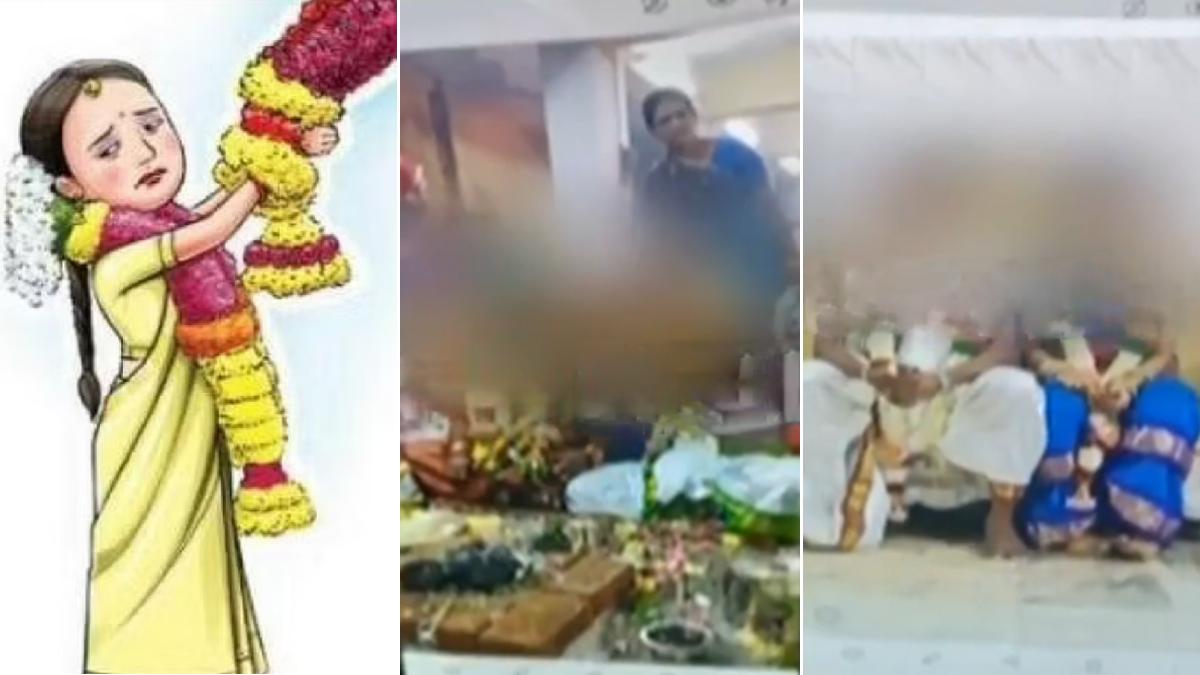 Pictures of chidambaram dikshitar child marriage released online Pictures of chidambaram dikshitar child marriage released online