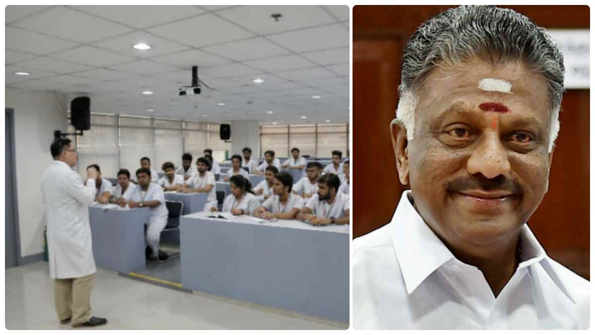 OPS accuse DMK for losing reconisation of 3 medical colleges 