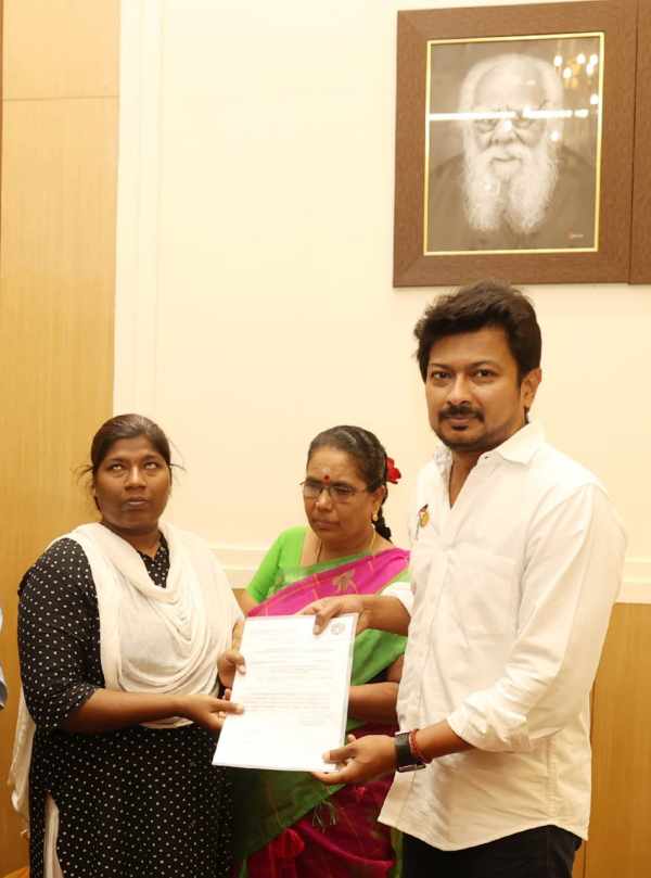  A person with disabilities has said that Minister Udayanidhi has rehabilitated him 