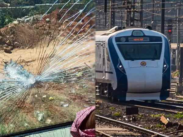 vande bharat train and stone pelting incident on vande bharat train near Arakkonam