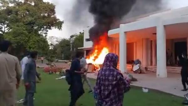 Protestors looted food and peacocks from Lahore Corps Commander House