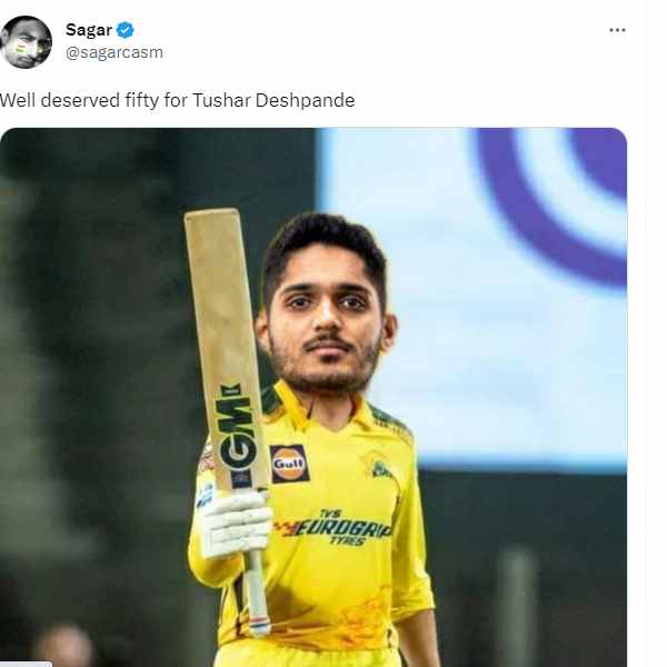 IPL 2023 memes Tushar Deshpande conceded 50 runs in finals IPL 2023 memes Tushar Deshpande conceded 50 runs in finals