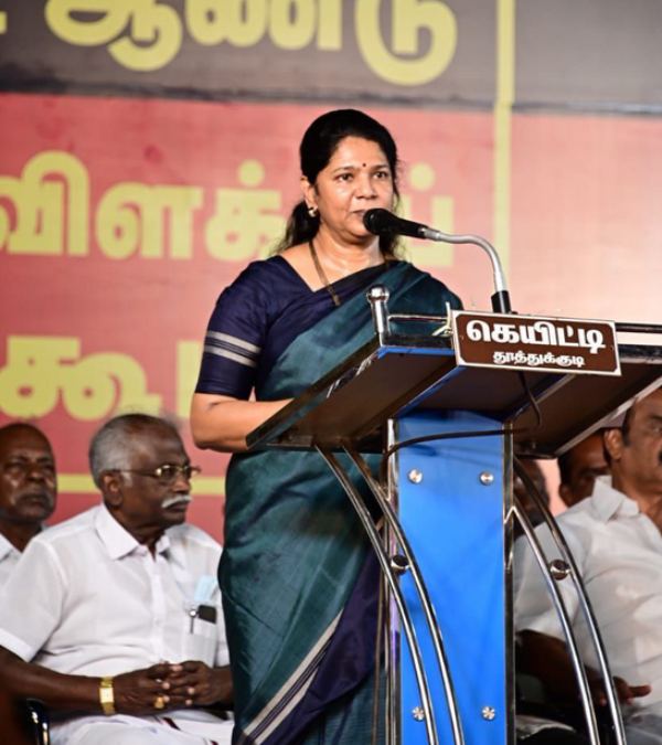 Kanimozhi criticises Tamilnadu Governor in Dravida model row 