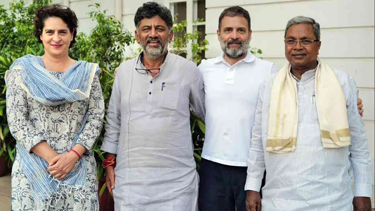 Siddaramaiah as karnataka CM and DK Shivakumar as Deputy CM oath taking ceremony to be held today 