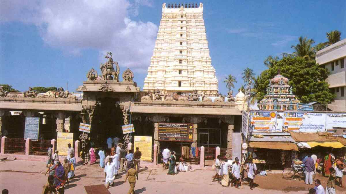 Heavy heat wave in Rameswaram Ramanathswamy temple 