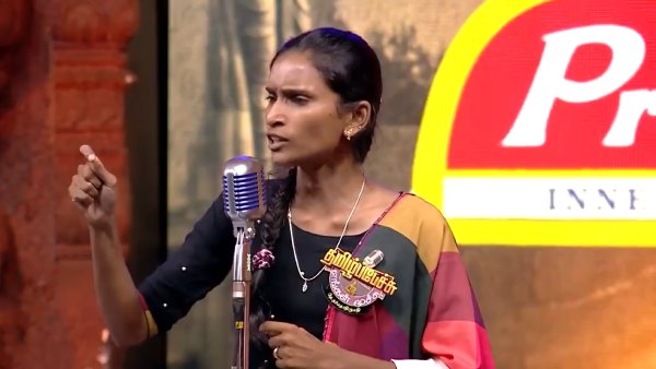 MK Stalin wish Thiruvarur Narmadha who speak about Reservation rights