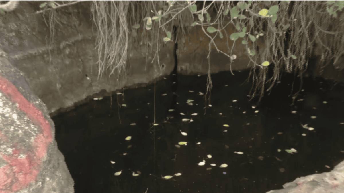 A water came from rocks where 18 siddhars did penance 