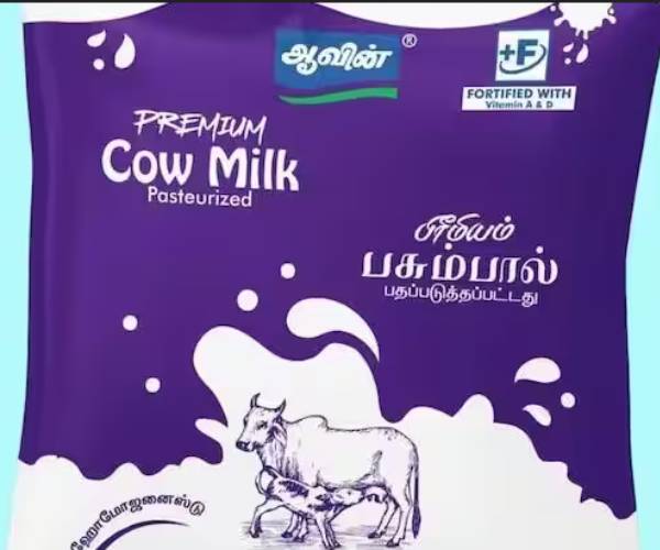 Aavin introduced purple colour packets fro concentrated cows milk which includes Vitamin A and D in Tamil Nadu Aavin introduced purple colour packets fro concentrated cows milk which includes Vitamin A and D in Tamil Nadu
