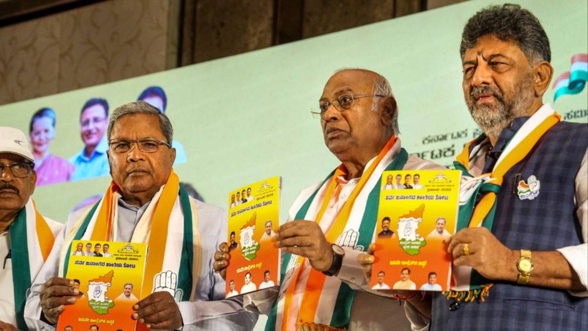 BJP giving tight competition in Karnataka despite huge anti incumbency wake up call for congress leadership BJP giving tight competition in Karnataka despite huge anti incumbency wake up call for congress leadership