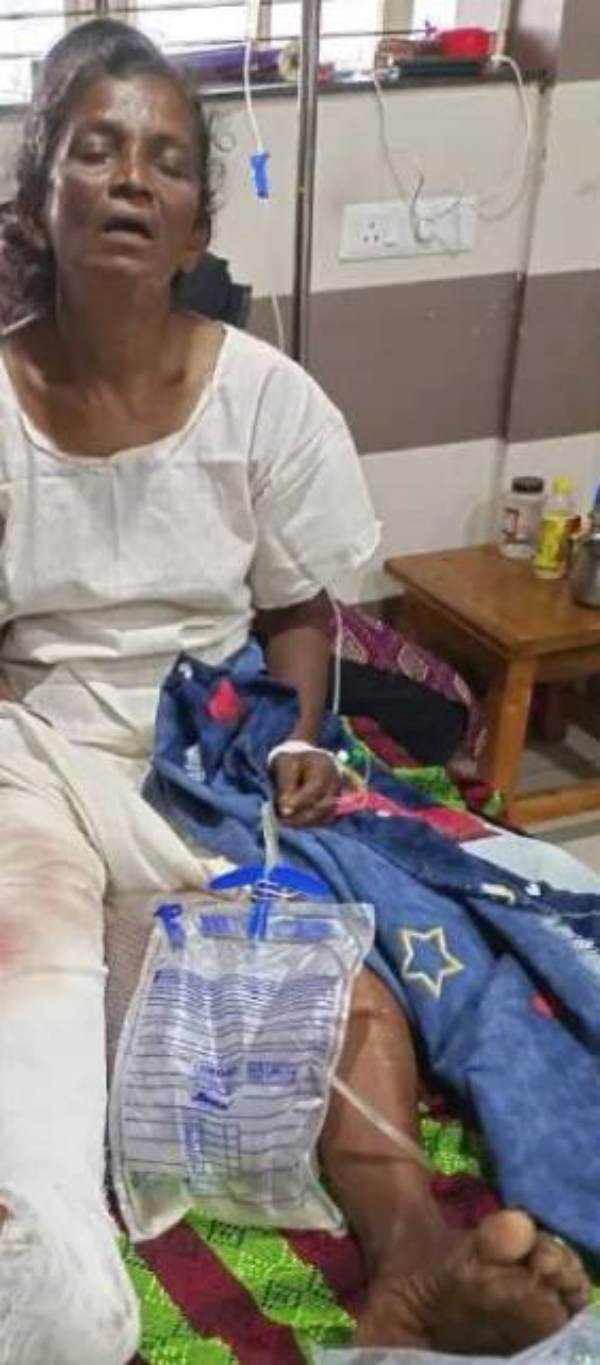 Do you know why did young woman change her male getup and what happened to her mother in law