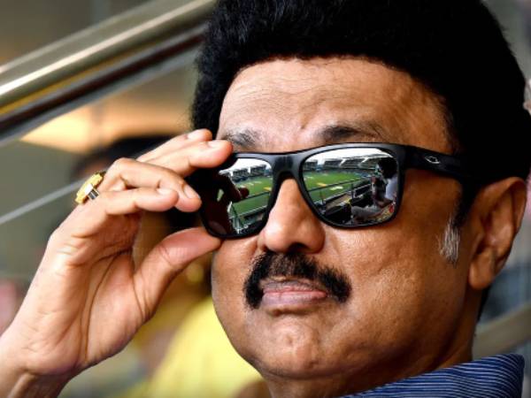 Who is the man who watched the CSK match with CM Stalin in Chennai Chepauk? 