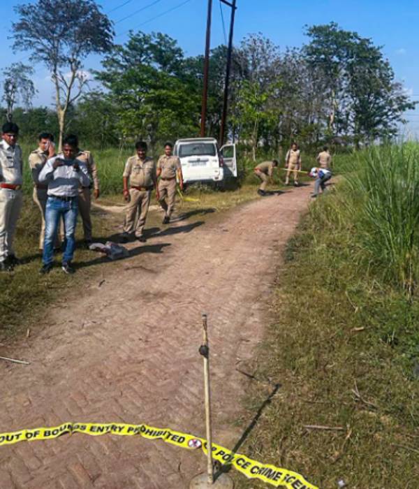 Uttar Pradesh Gangster Anil Dujana encounter killed by Police Special Task Force 