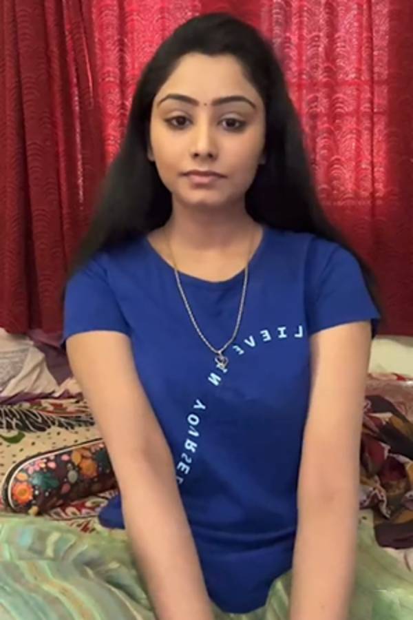 Serial actress Samyukthas husband Vishnukanth responds to the allegations 