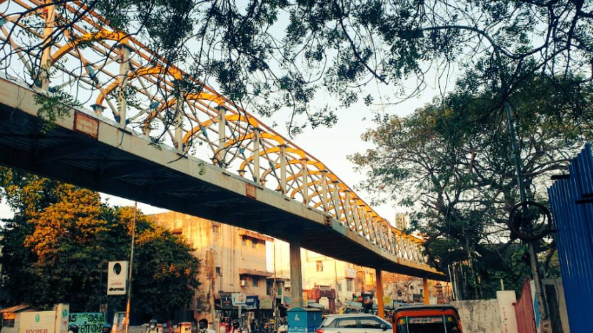 T Nagar skywalk: tamil nadu chief minister mk stalin inaugurates t nagar new flyover today 