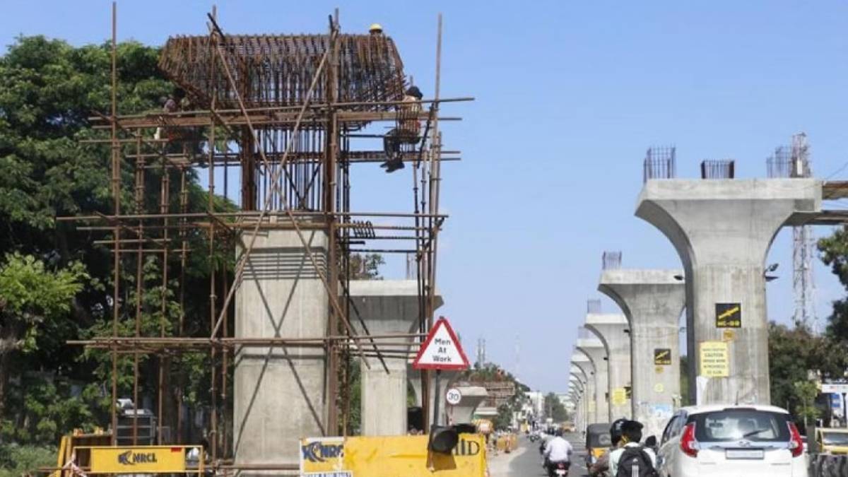  When Coimbatore Avinashi Road elevated corridor project will be completed as it is on the track