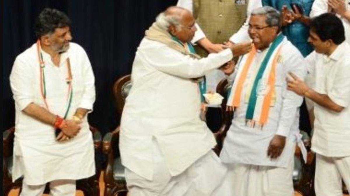Confusion over the selection of Karnataka Chief Minister, arrangements for swearing-in ceremony put on hold