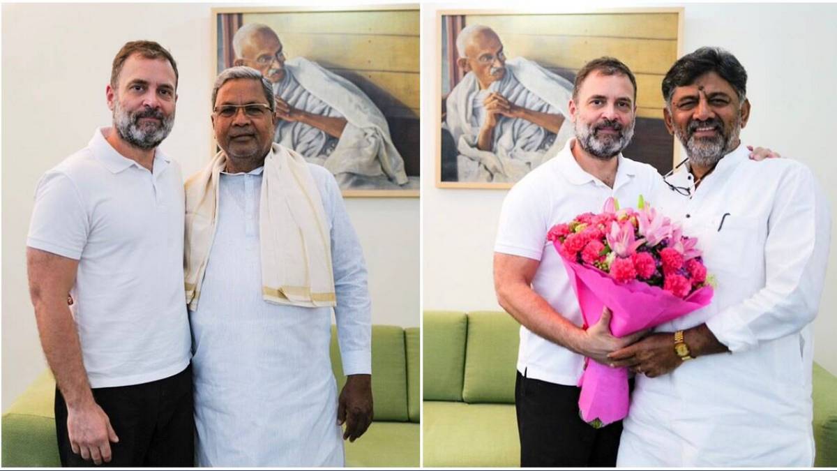 Confusion over the selection of Karnataka Chief Minister, arrangements for swearing-in ceremony put on hold