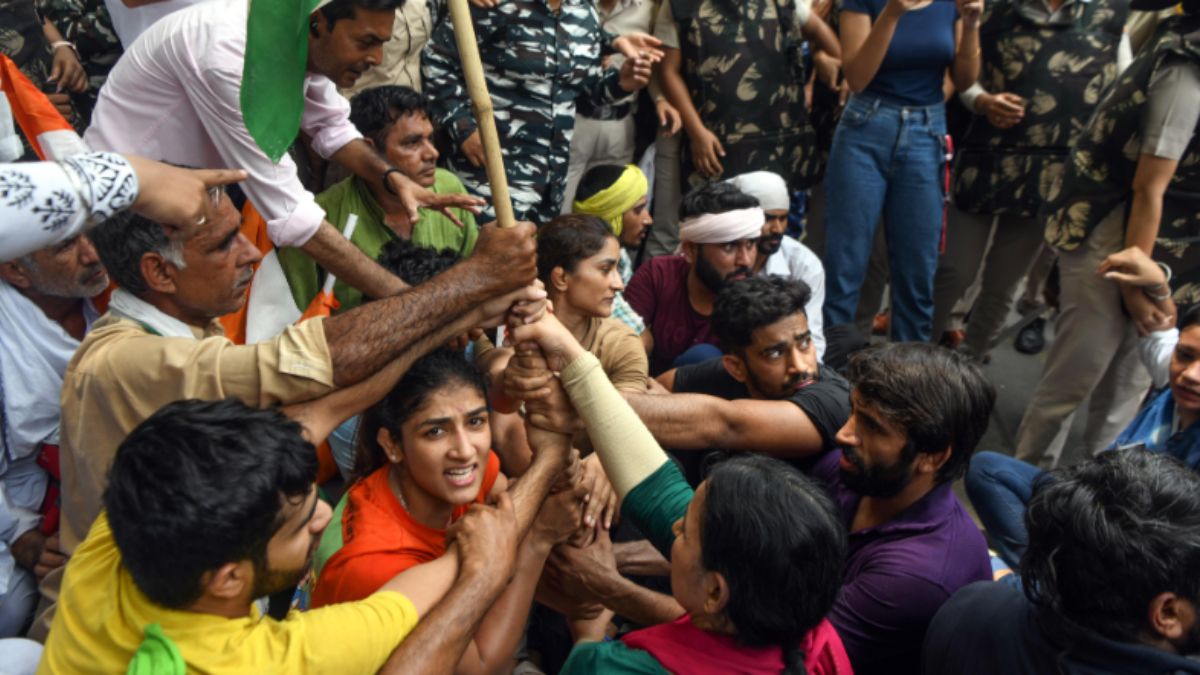 Tamil Nadu CM Stalin condemns arrest of protesting wrestlers in delhi Tamil Nadu CM Stalin condemns arrest of protesting wrestlers in delhi