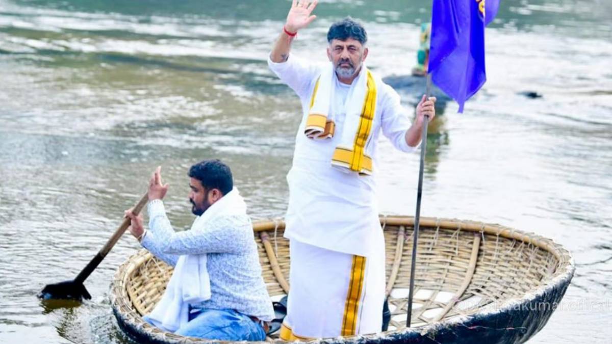 Tough time for Tamilnadu govt ahead, as Mekedatu dam supporter DK Shivakumar got deputy CM post Tough time for Tamilnadu govt ahead, as Mekedatu dam supporter DK Shivakumar got deputy CM post
