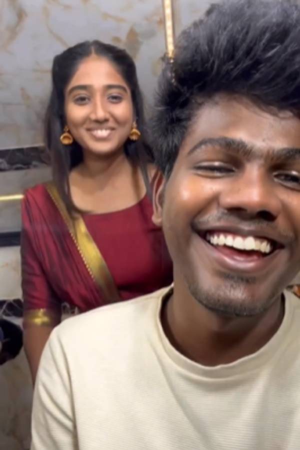 kana kanum kalangal serial Deepika Venkatachalam, actor Raja Vetri Prabhus engagement 