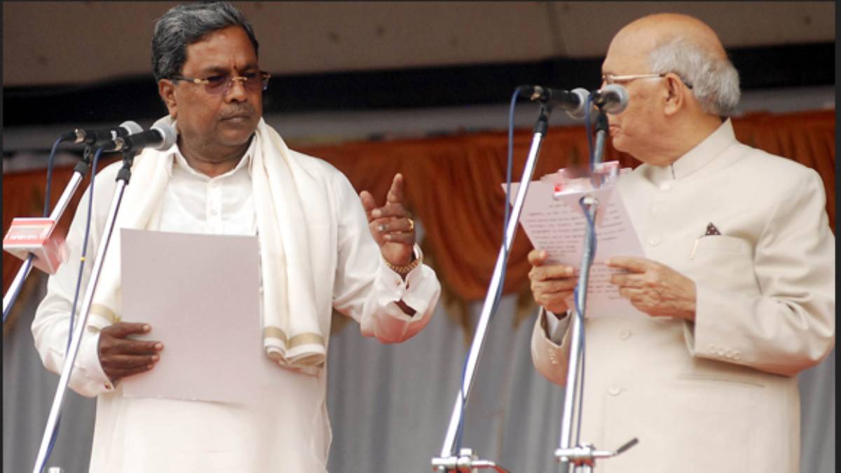  Why Siddaramaiah choose Kanteerava stadium for his CM oath ceremony instead of Curse Vidhana Soudha Steps?